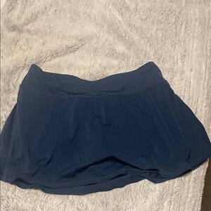 Ideology Blue and Multicolor Athletic Skirt